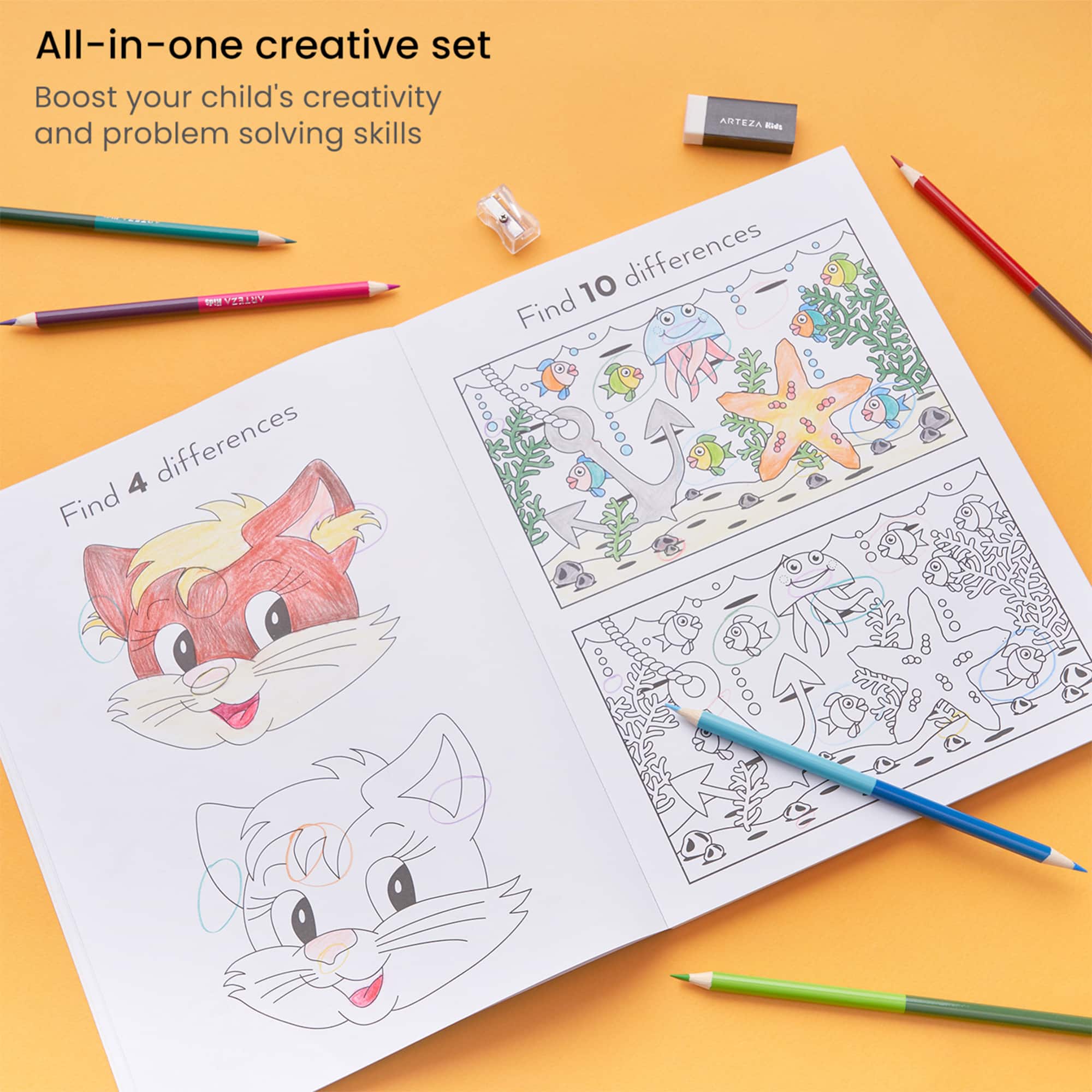 Arteza® Kids Activity Book, Tell the Difference